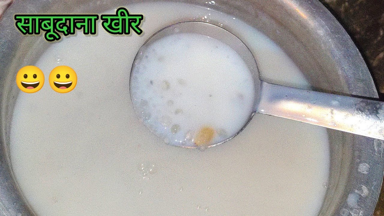 आसान तरीके से बनाएं साबूदाना खीर kheer recipe |Seema Vinod and joint family#cooking