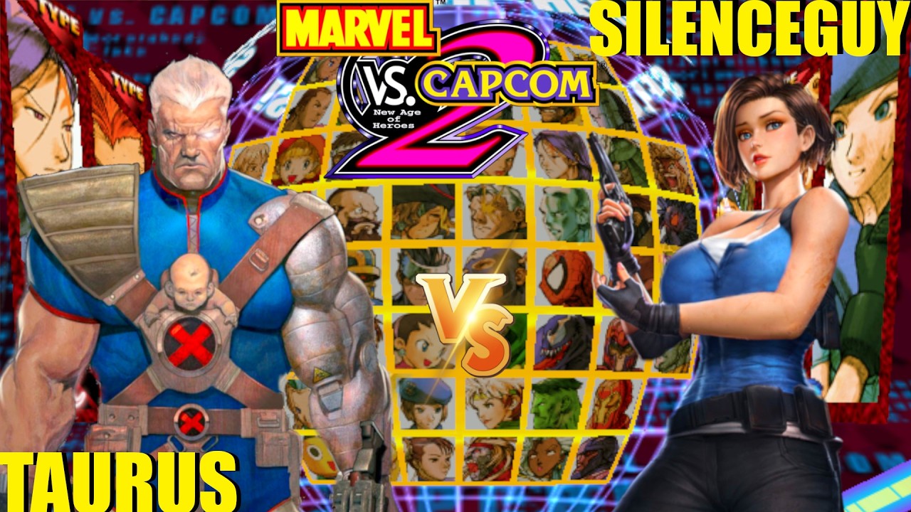 Marvel vs Capcom 2: SILENCEGUY vs TAURUS
