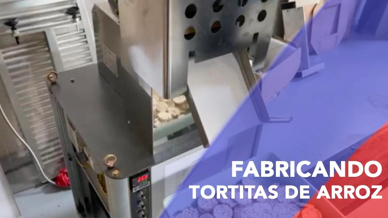 🍚 ¿Cómo se hacen las tortitas de arroz? Maquinaria alimentaria en marcha‼️