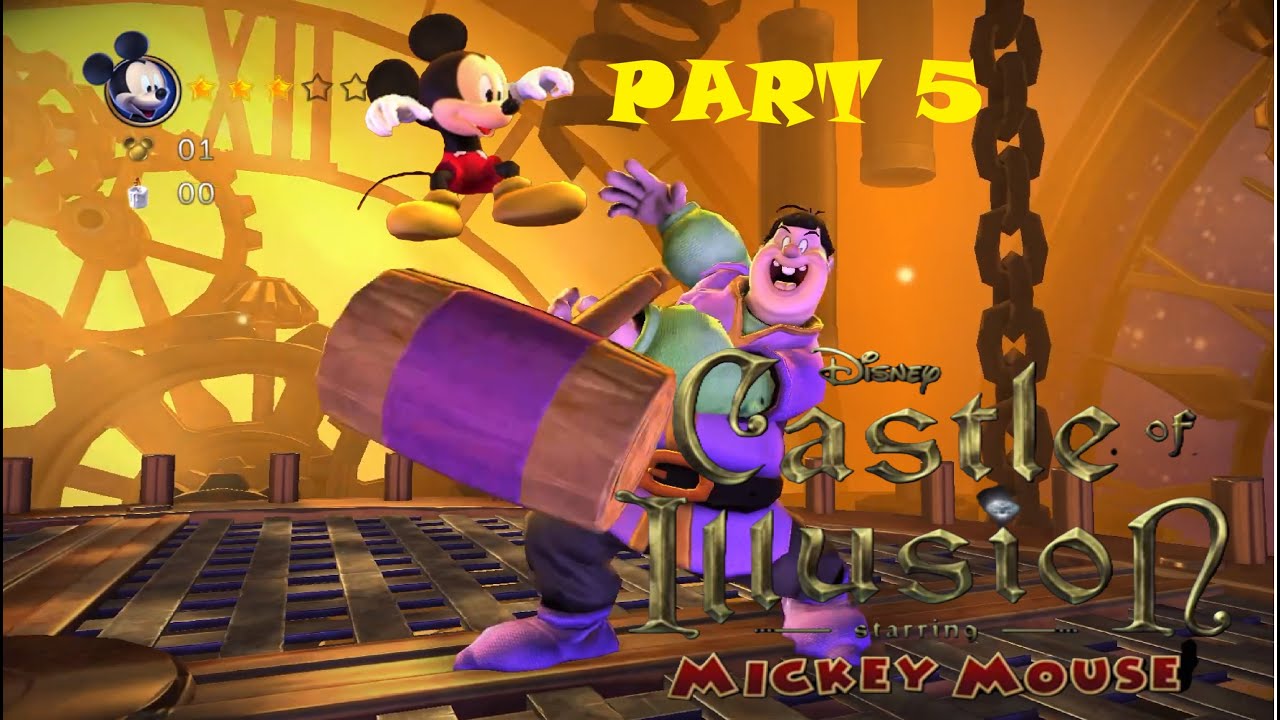 MICKEY MOUSE's - CASTLE OF ILLUSION - PART 5 || FULL HD 60 FPS