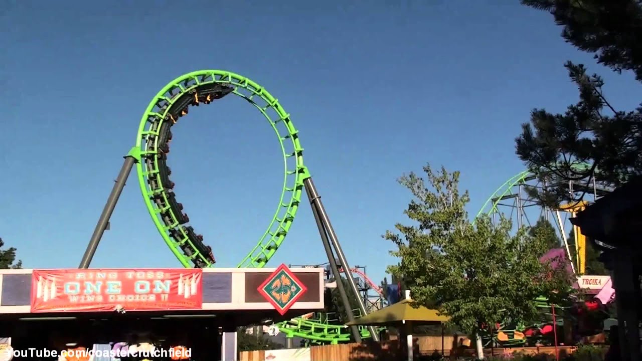 Sidewinder (Off-ride HD) Elitch Gardens