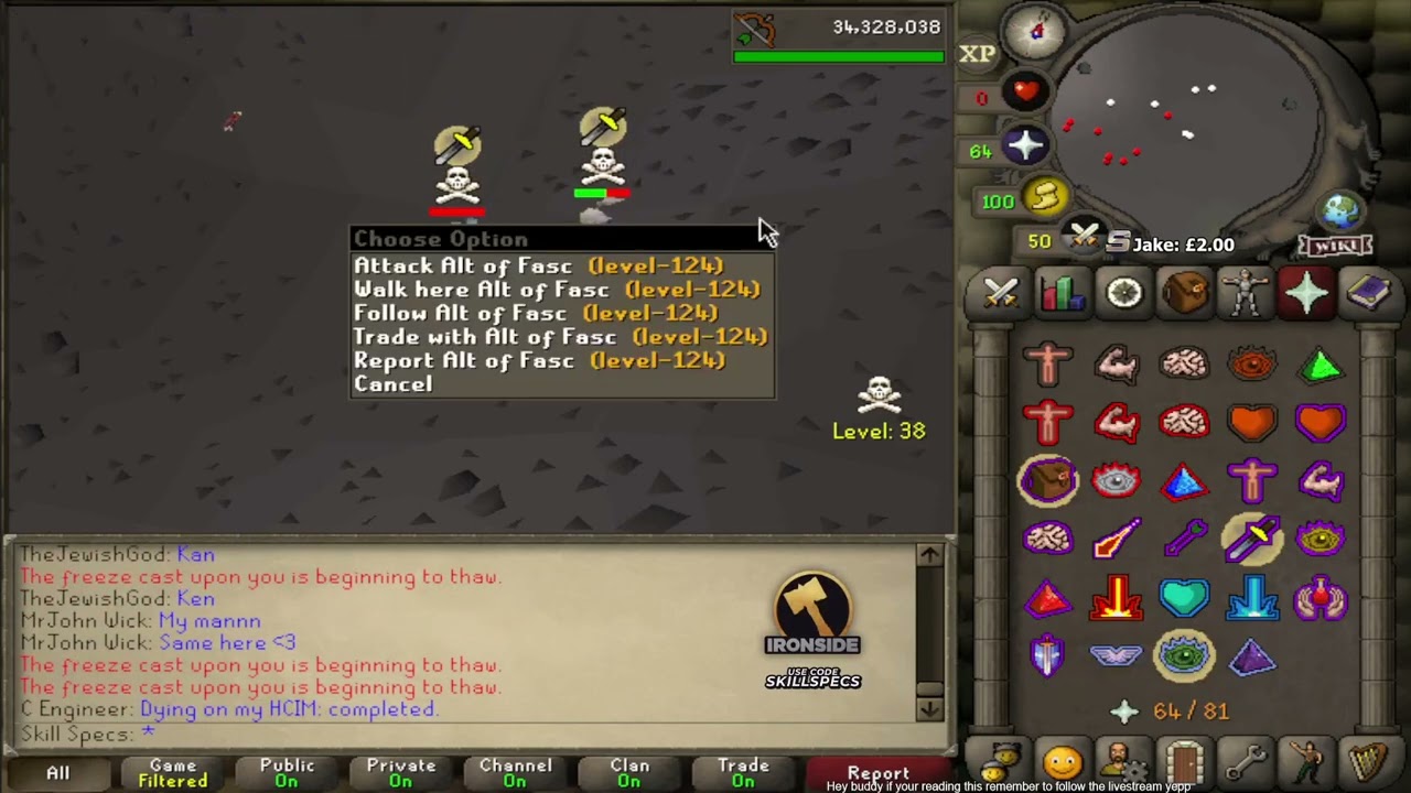 Skill Specs Dead for 90m