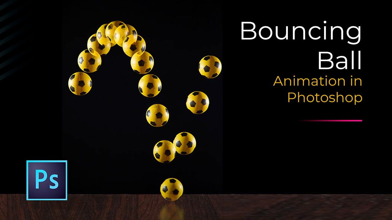 Realistic Bouncing Ball Animation in Photoshop