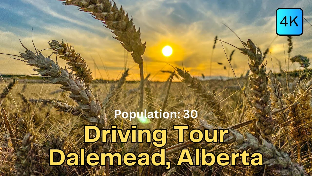 Driving Tour: Dalemead, Alberta (Near Ghost Town Status)