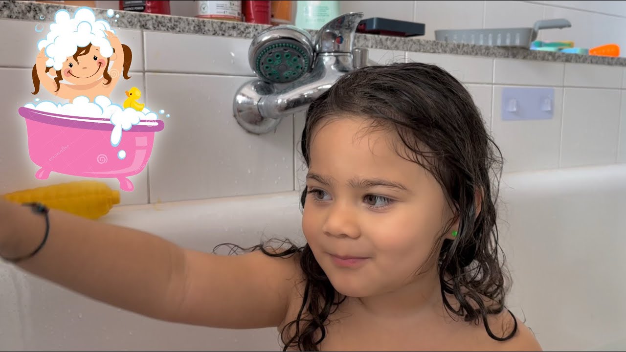 UN BEL BAGNETTO IN MATTINATA PER BABYSELE 🛁🧽