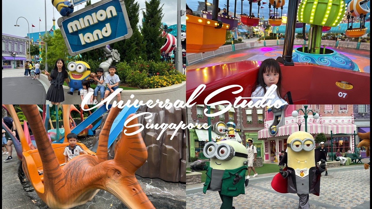 Vlog #147 Fun day at Universal Studio Singapore | 新加坡环球影城