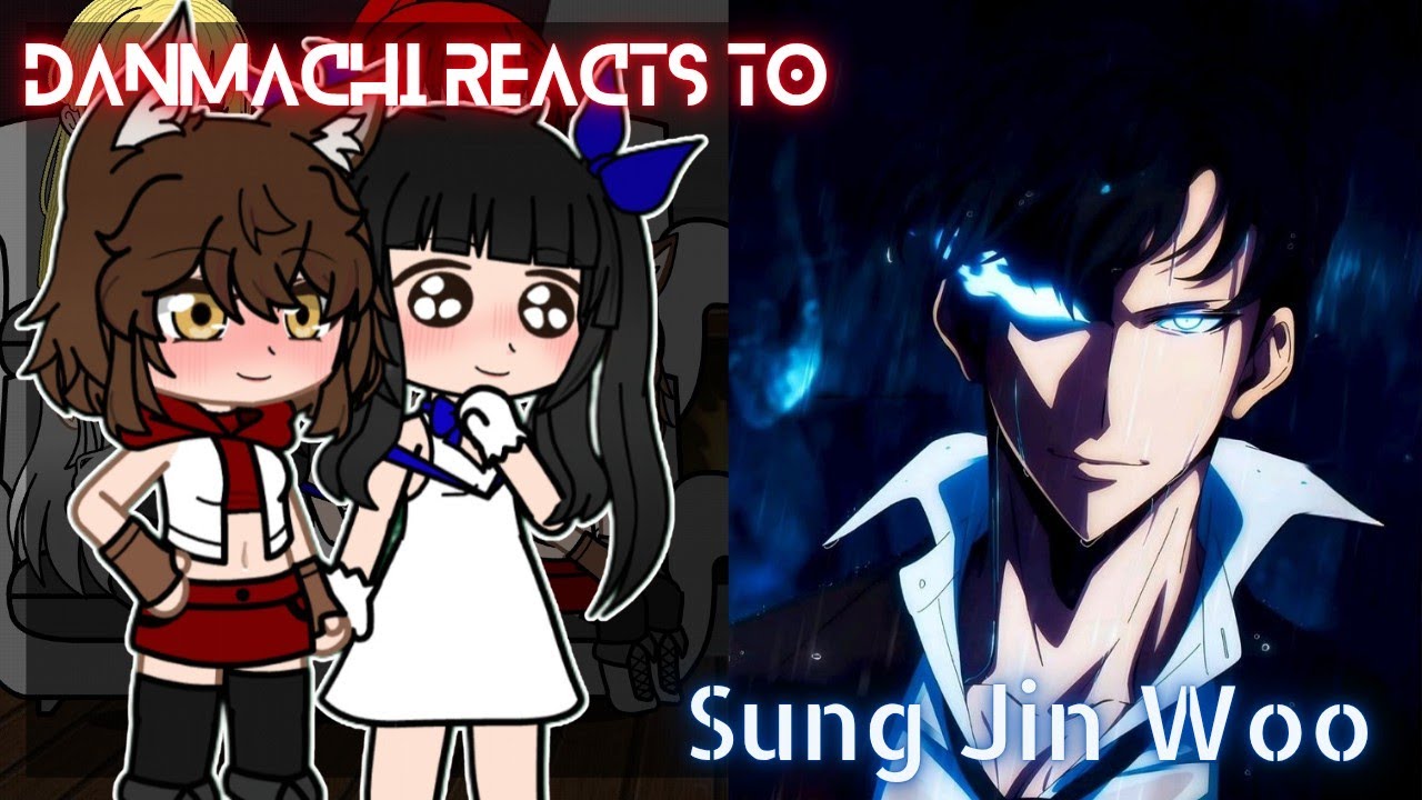 Danmachi reacts to bell as Sung Jin Woo | solo leveing | gacha reacts