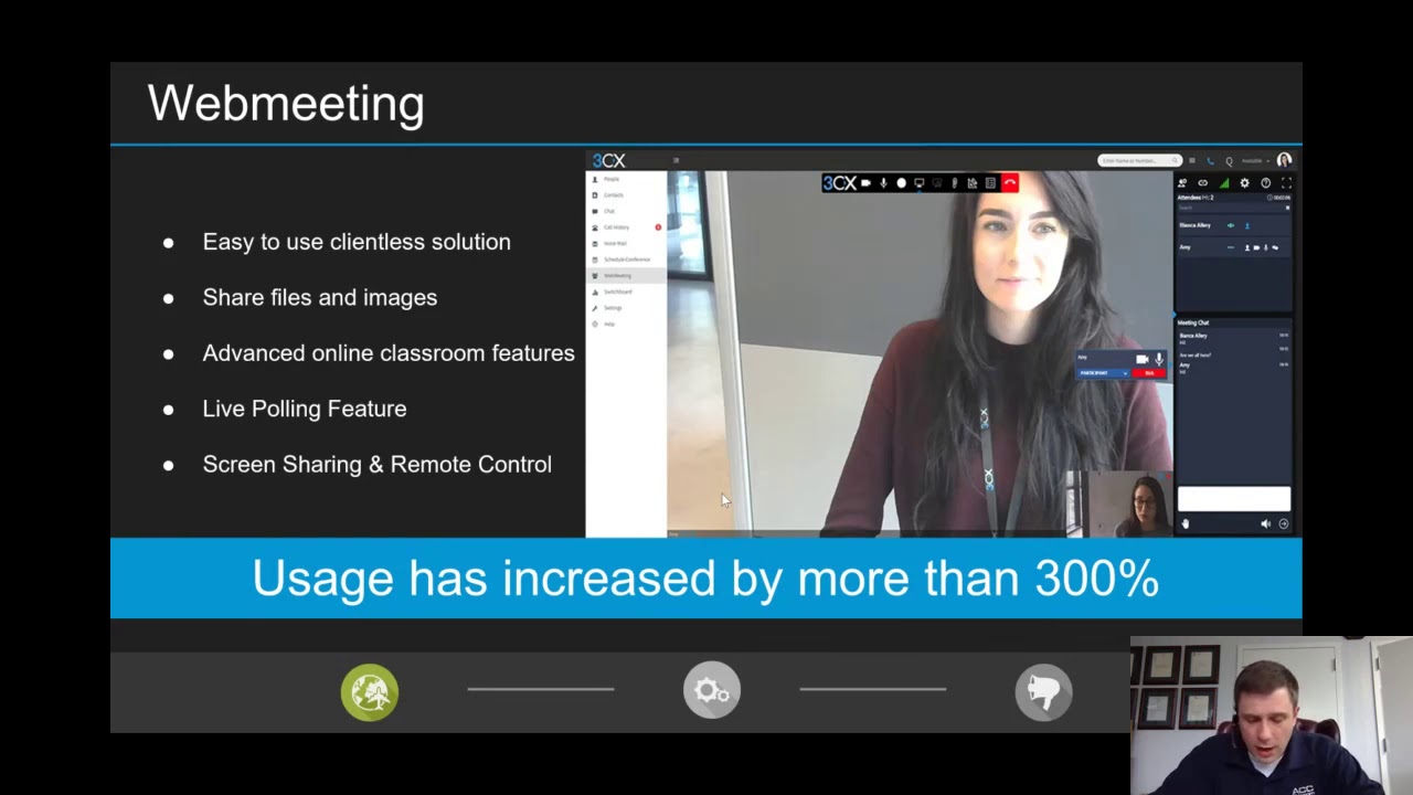 Work from Home Securely using 3CX