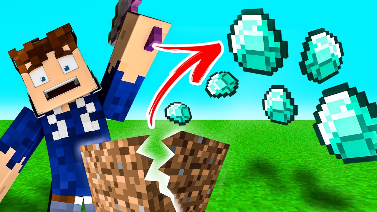 Minecraft, Maar Alles Is Random!