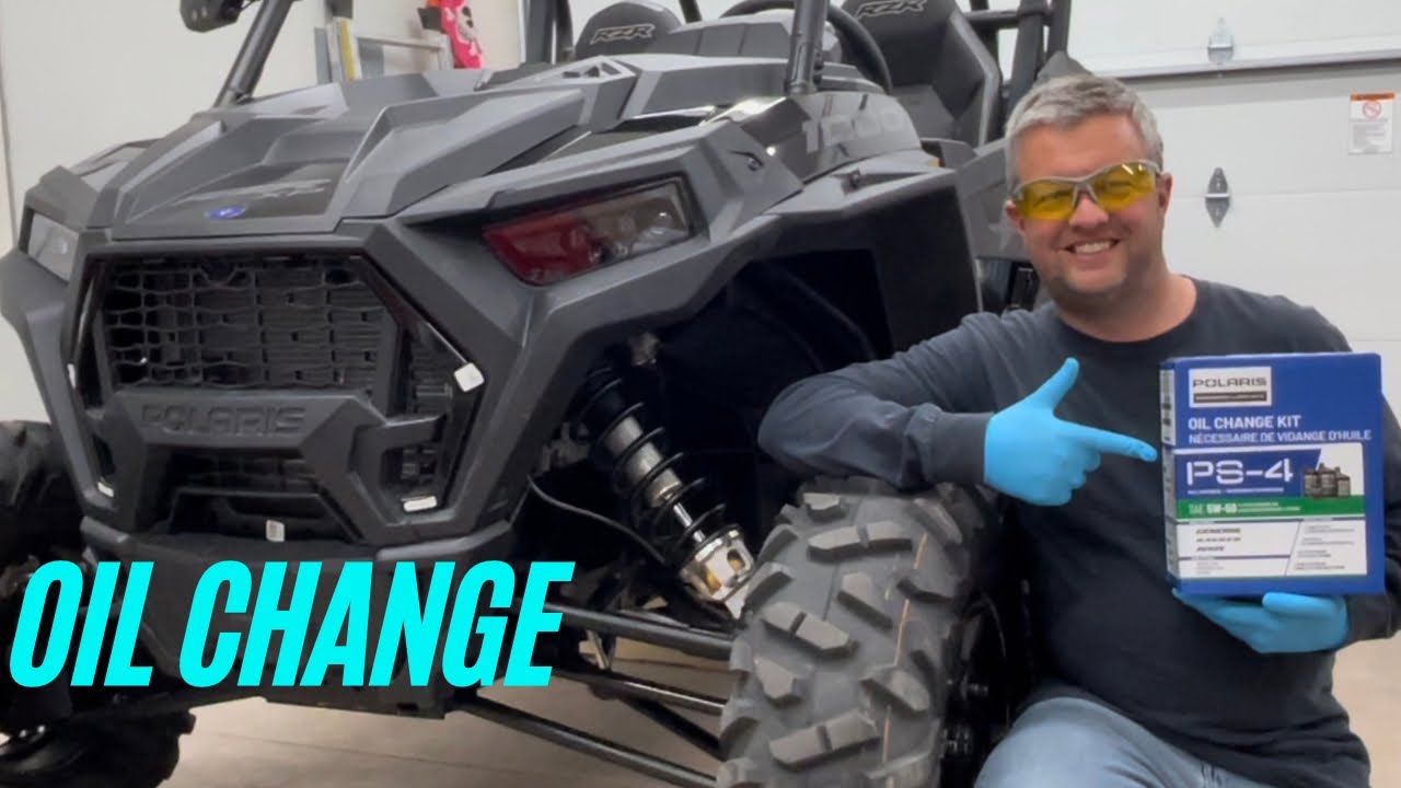 1-я ЗАМЕНА МАСЛА - Polaris RZR XP 1000 2023 года (Видео №8)