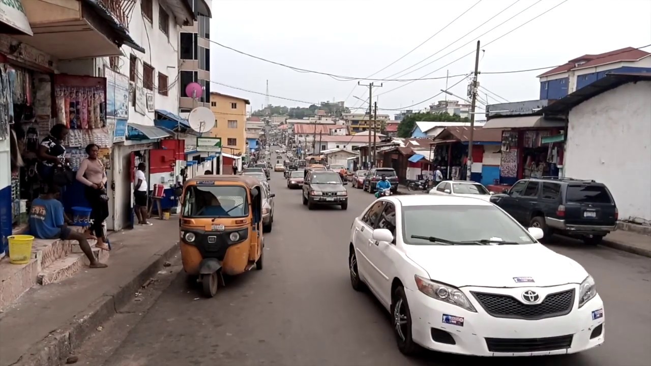 The Day Before COVID 19 Lockdown in Monrovia Libeia West Africa
