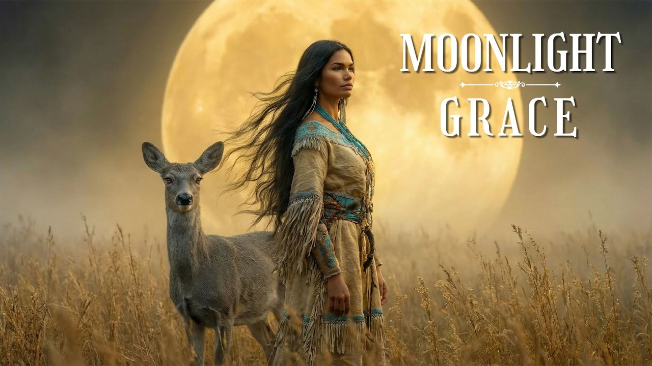 Moonlight Grace | Wisdom of the Spirit Deer with Native Flute Healing Music
