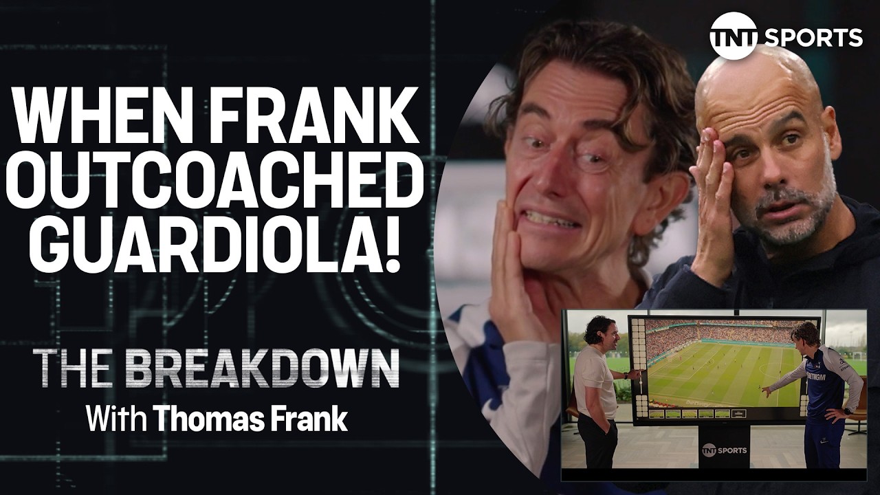 MASTERCLASS! Thomas Frank explains how he beat Pep Guardiola tactically 🧠 | The Breakdown