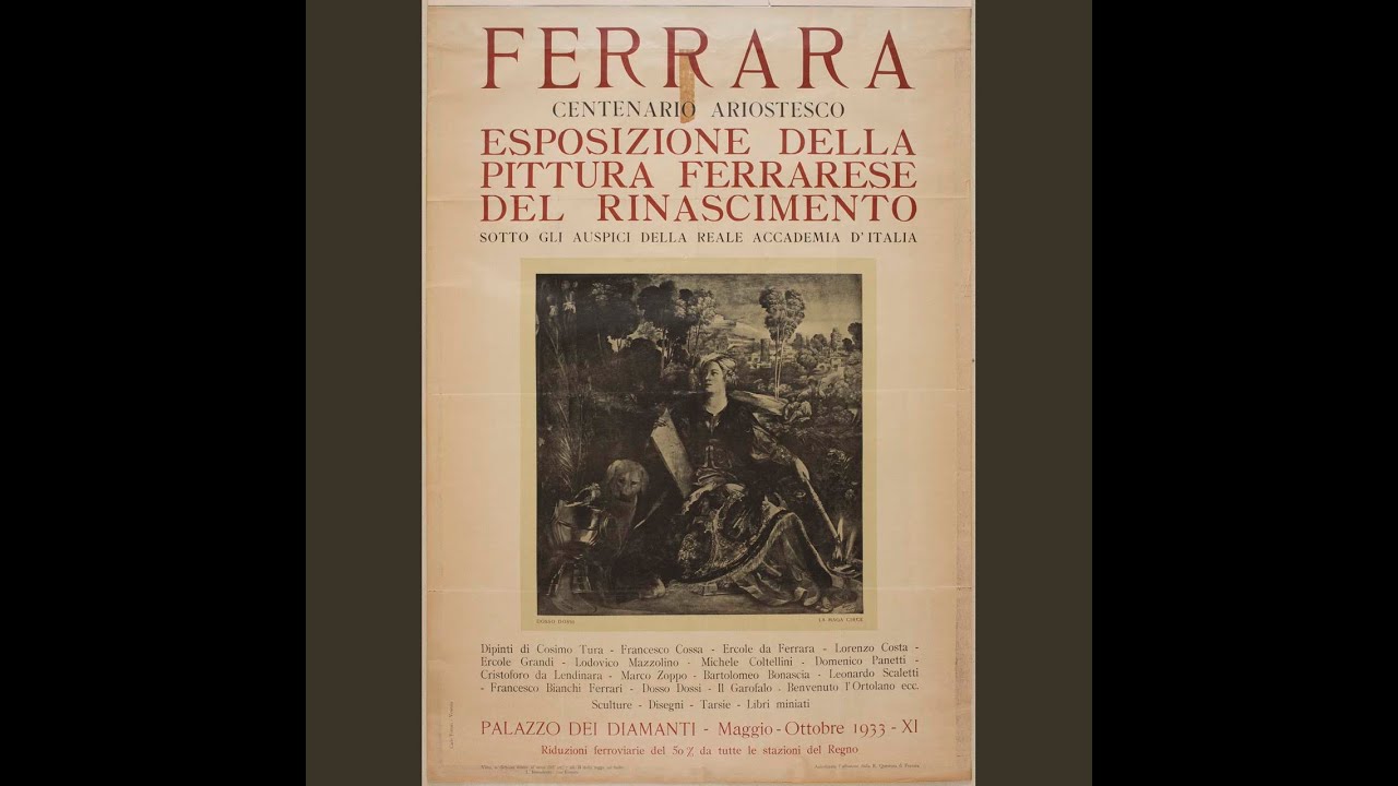 L’“Esposizione della pittura ferrarese del Rinascimento”. Genesi, preparazione, fortuna critica