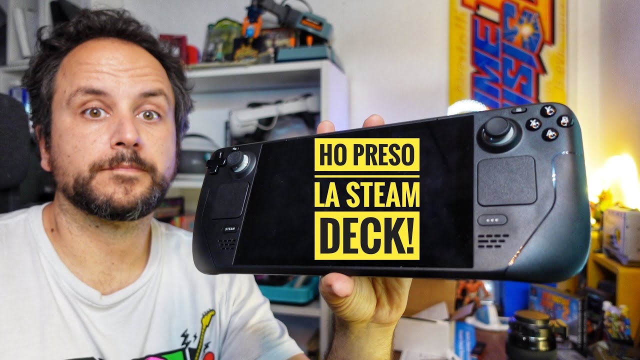Mi &egrave; arrivata Steam Deck! Prime due ore insieme!