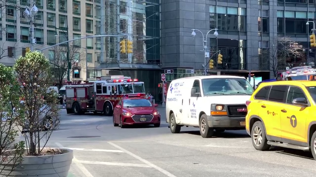 Massive FDNY response to a fire