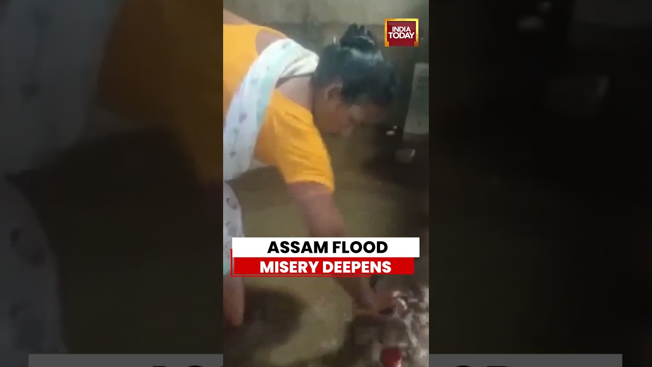 Assam Floods Leave Hundreds Homeless As Rising Waters Destroy Homes And Livelihoods #assam