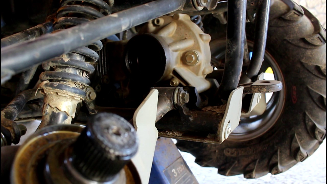 CFMOTO CF500A basic Квадроцикл Замена сальника привода в заднем редукторе