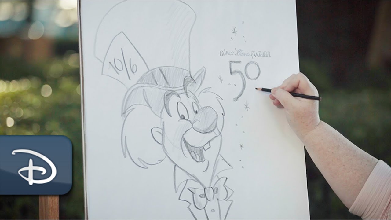 Disney Pencil Magic With Stacia Martin | Celebrating Mad Hatter | Walt Disney World Resort