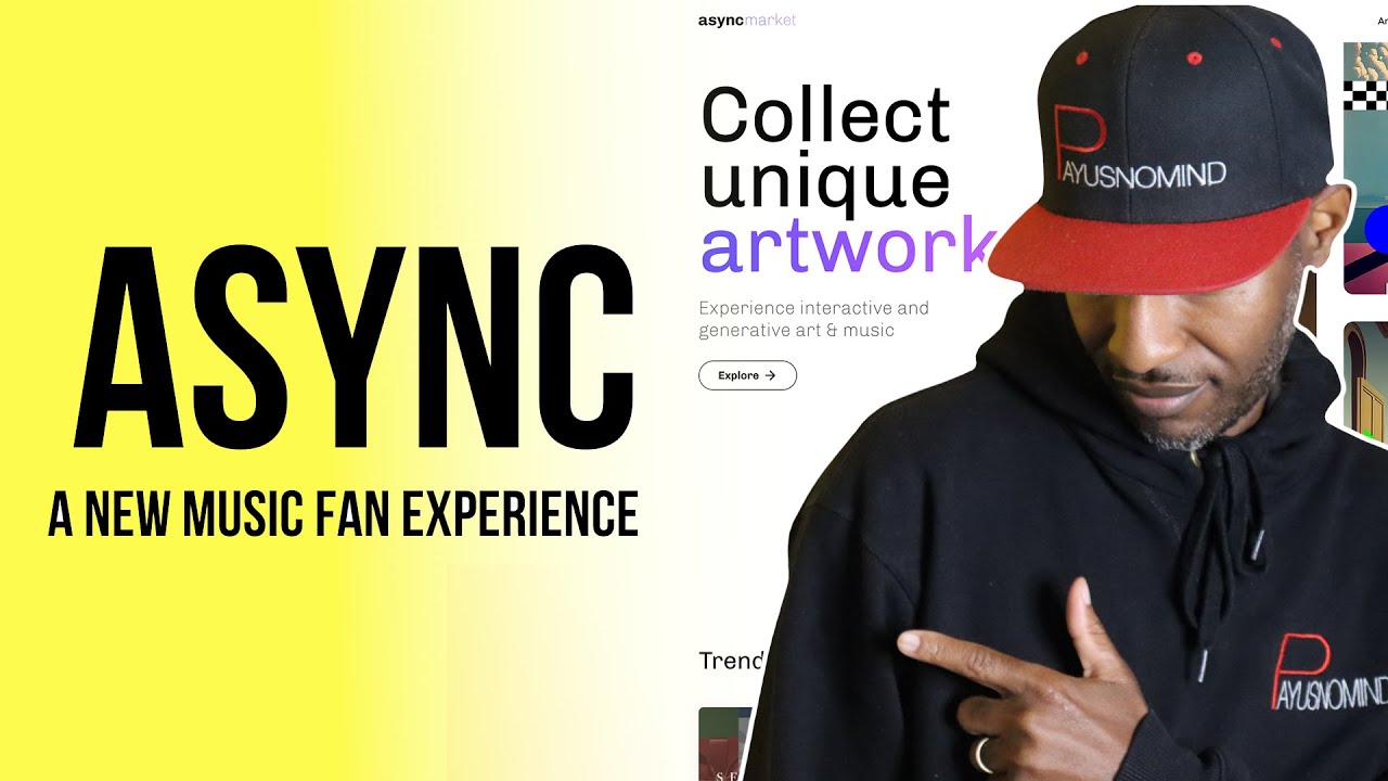 NFT Music Marketplace Async - A New Music Fan Experience 🤯