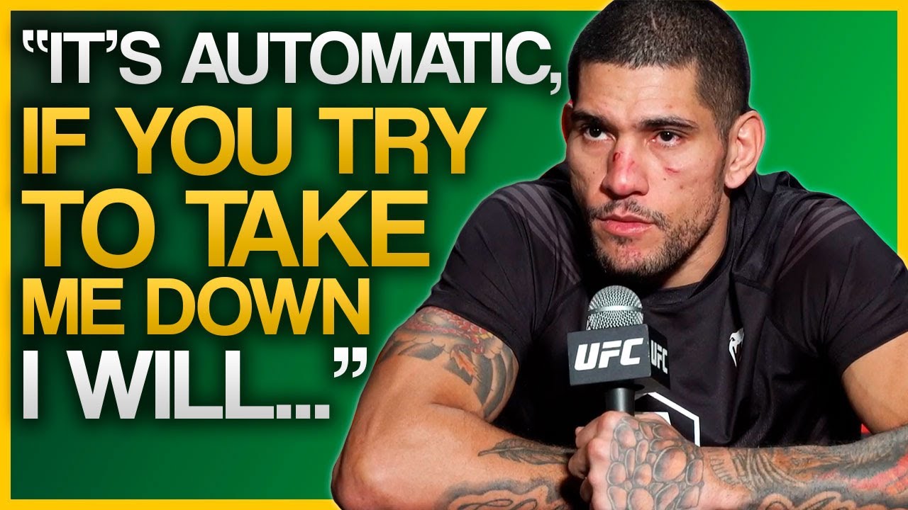 Alex Pereira Post Fight UFC Vegas 50. Portuguese part with subtitles.