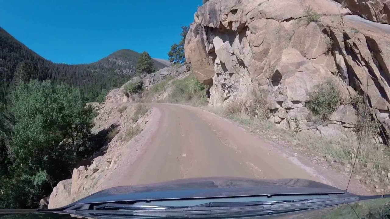 Driving The Old Fall River Road Through Rocky Mountain National Park