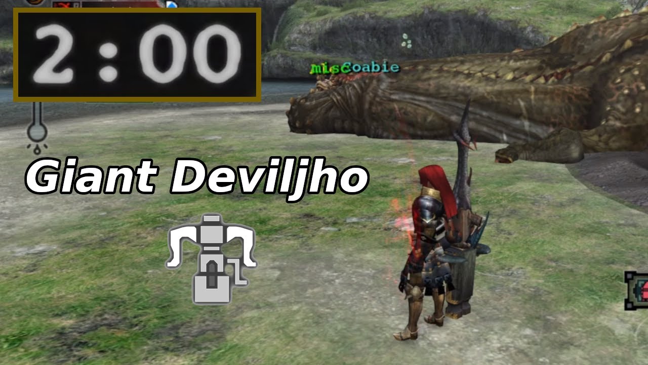 Monster Hunter Tri - World Eater Speedrun (Talisman Farming)