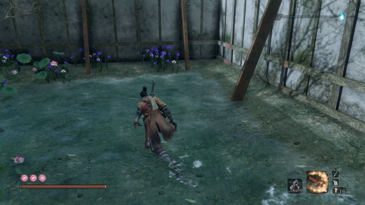 Sekiro late game farming (5000xp/min, 850g/min)