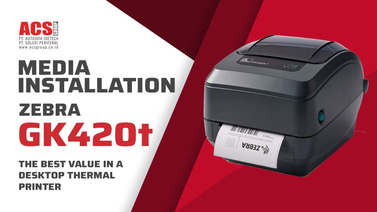 GK420t Media Installation and Calibration | ACS Group