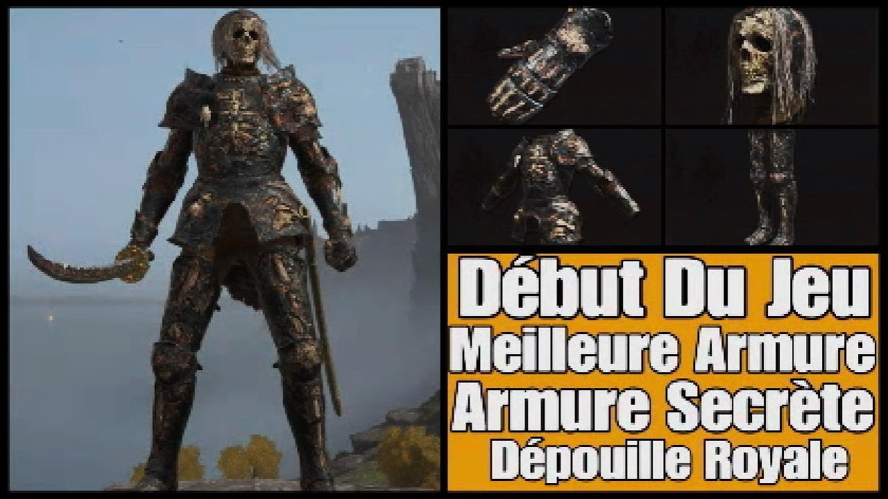 Elden Ring - Meilleure Armure Du Début Du Jeu / Dépouille Royale