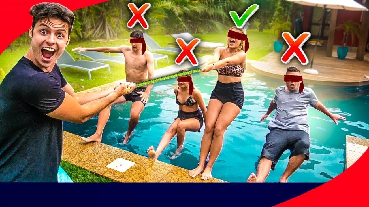 TESTE DE CONFIAN&Ccedil;A NA PISCINA DA ELO!