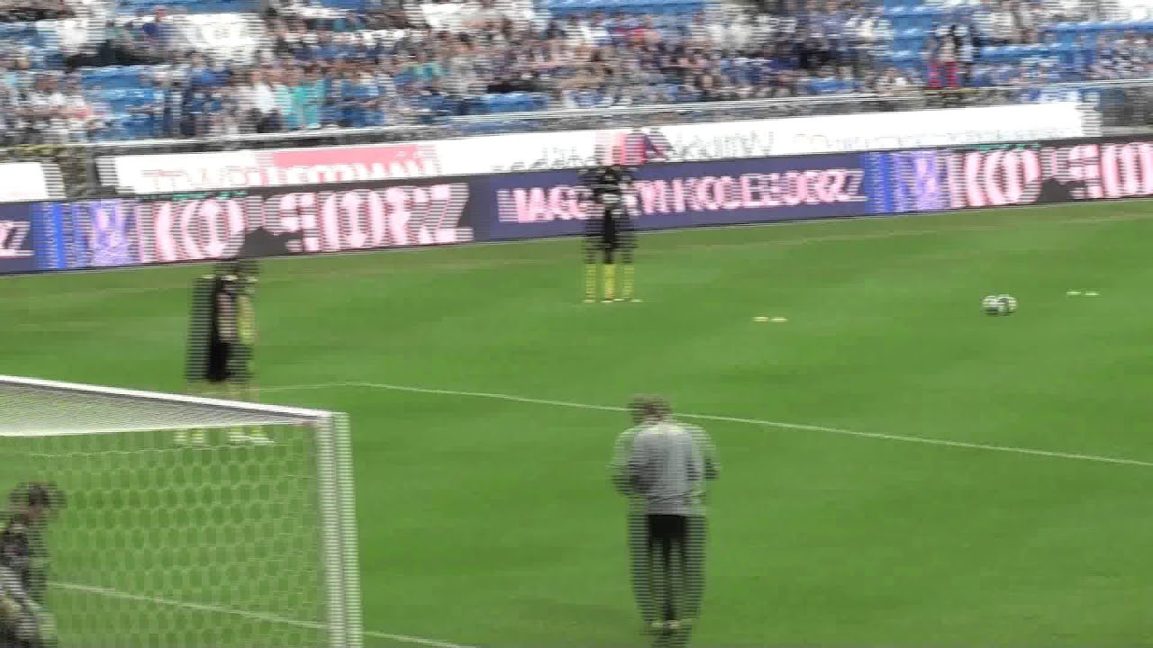 Rozgrzewka BVB przed meczem z Lechem [2011-05-19, ul. Bułgarska]