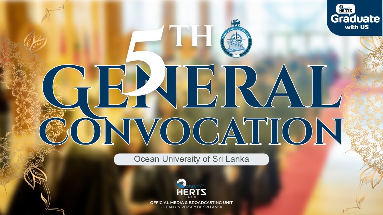 5th Convocation of Ocean University of Sri Lanka