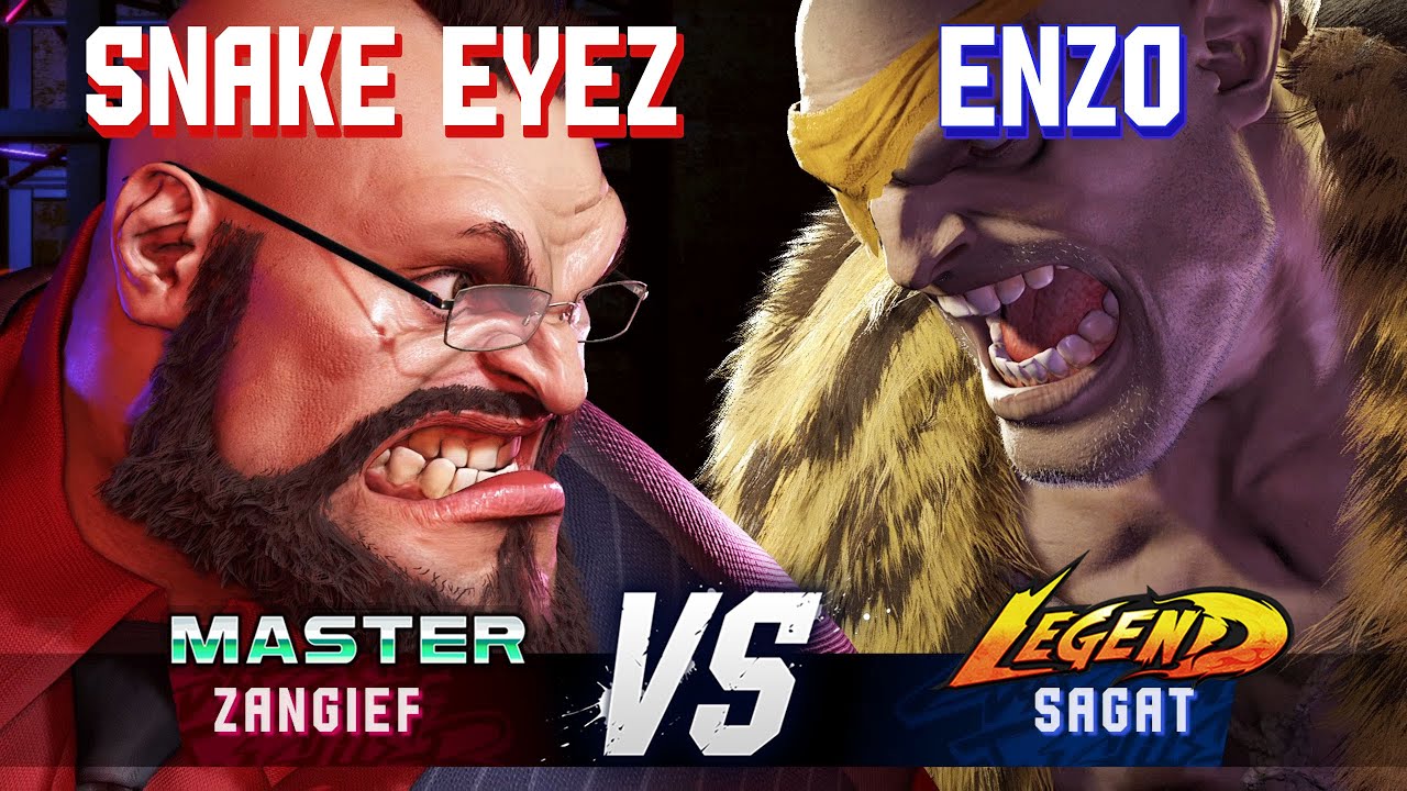 SF6 ▰ SNAKE EYEZ (Zangief) vs ENZO (Sagat) ▰ High Level Gameplay