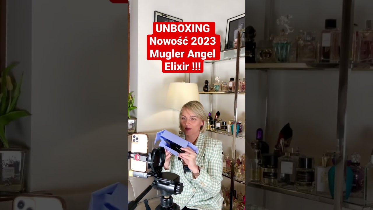 Za kulisami &hellip; Mam Go !!!Mugler Angel Elixir 🙈 New 2023 !!!