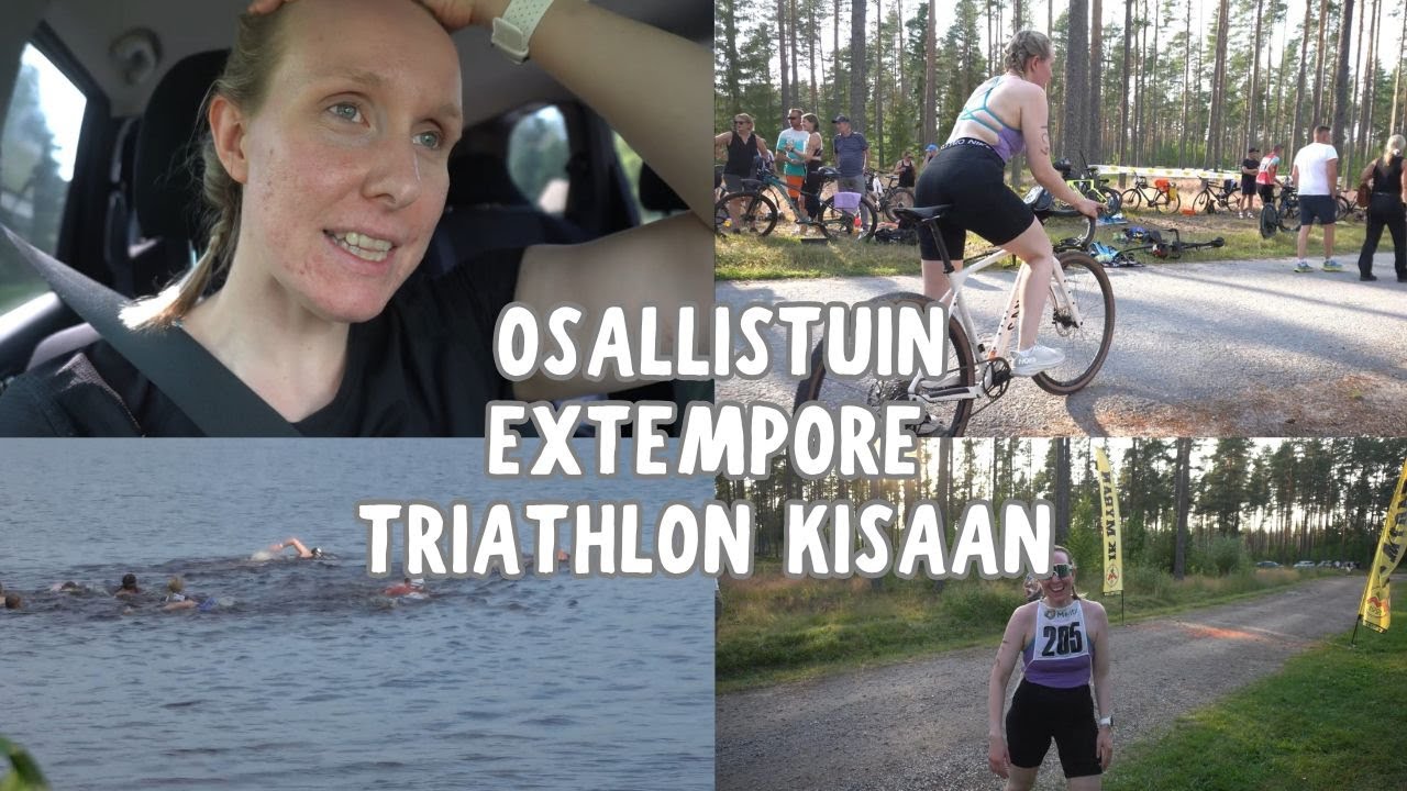 OSALLISTUIN EXTEMPORE TRIATHLON KISAAN! @Kasvuvaraa