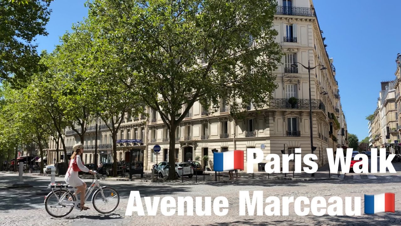 🇫🇷Paris Walk  through Avenue Marceau🇫🇷