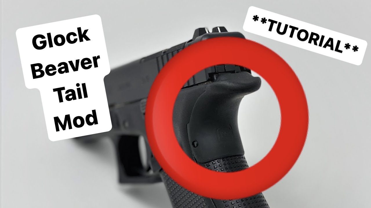Glock Beaver Tail Chop Tutorial !!!  (Step-by-Step)