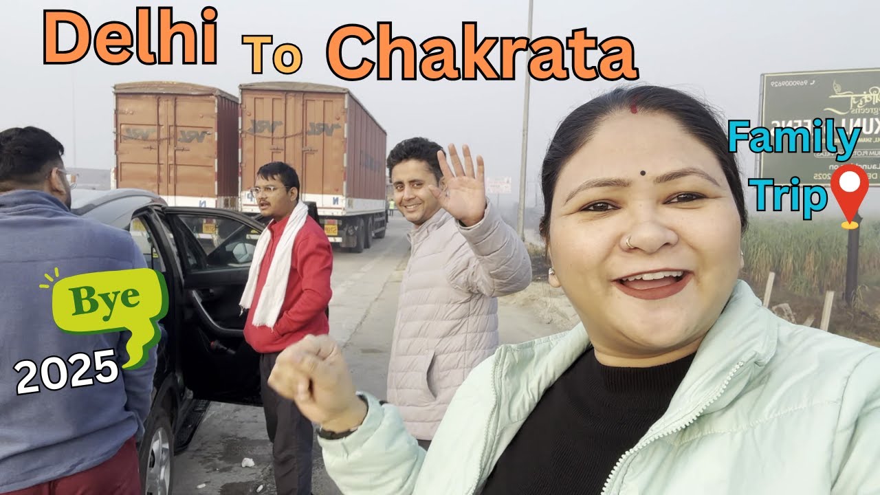 Chakrata Road Trip with Family | Last Trip of 2025