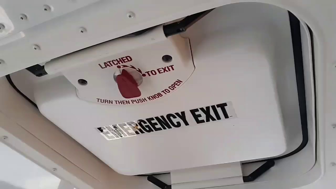 WORST EMERGENCY EXIT EVER FOR A SCHOOL BUS