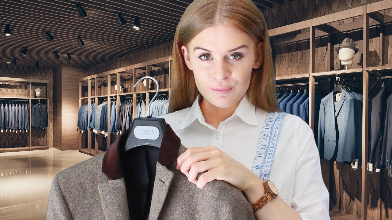ASMR Rude English gentlemen’s suit fitting roleplay