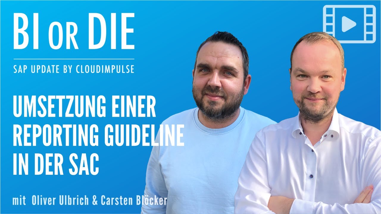 Umsetzung einer Reporting Guideline in der SAC | SAP Update