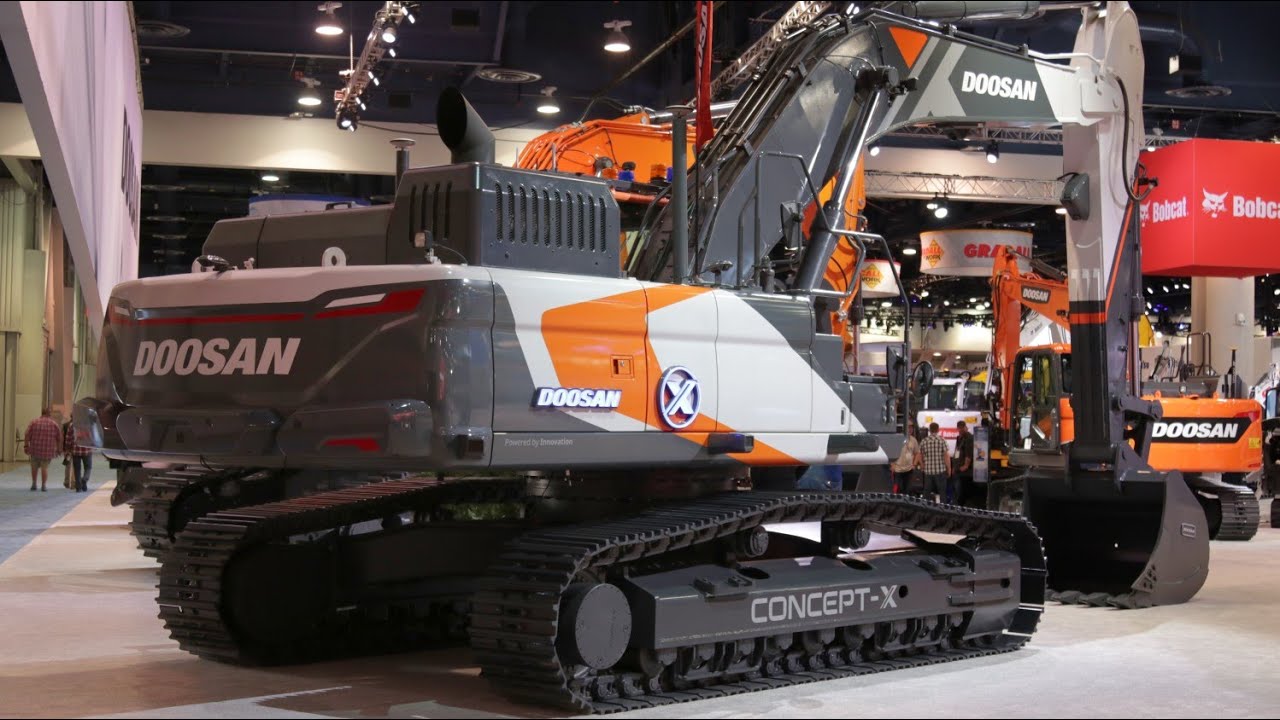 Walkthrough of the Bobcat/Doosan booth at Conexpo 2020
