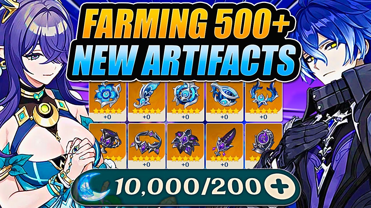 I Spent 10,000 Resin For Nod Krai Artifacts... It Was INSANE (Genshin Impact)