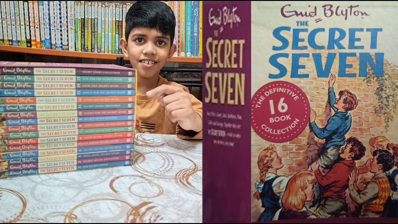 The Secret Seven Books Collection/Enid Blyton/Book Review/Me Alvin
