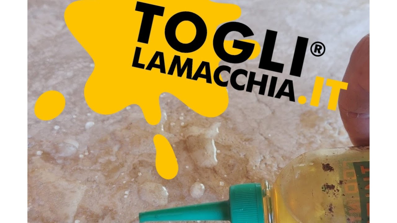 TRATTAMENTO MARMO TRAVERTINO - Sembra Facile - Togli la Macchia