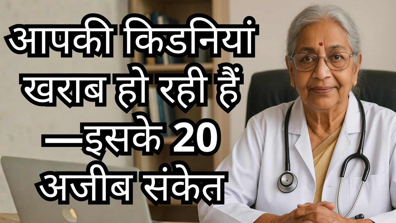 डायलिसिस से बचें: किडनी रोग के 20 अजीब संकेत जिन्हें ज़्यादातर लोग नज़रअंदाज़ कर देते हैं