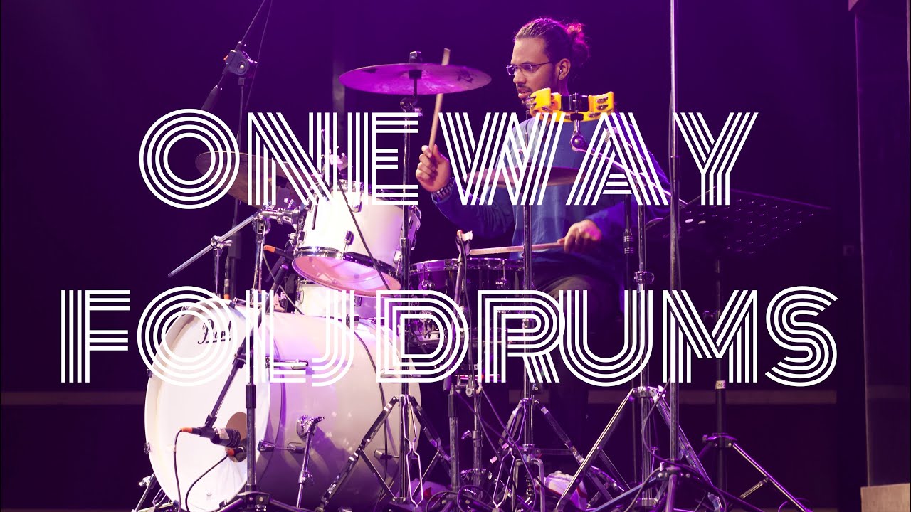 ONE WAY - HILLSONG | DRUM CAM [LIVE] | Praveen Samvil I FOLJ CHURCH