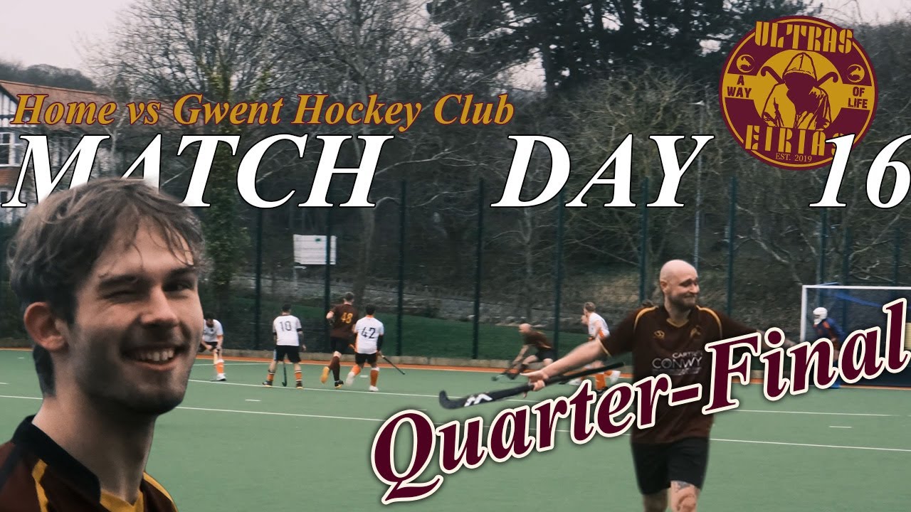 Match Day 16 - Welsh Cup Game - Quarter-Final - Clwb Hoci Eirias vs. Gwent Hockey Club - Home