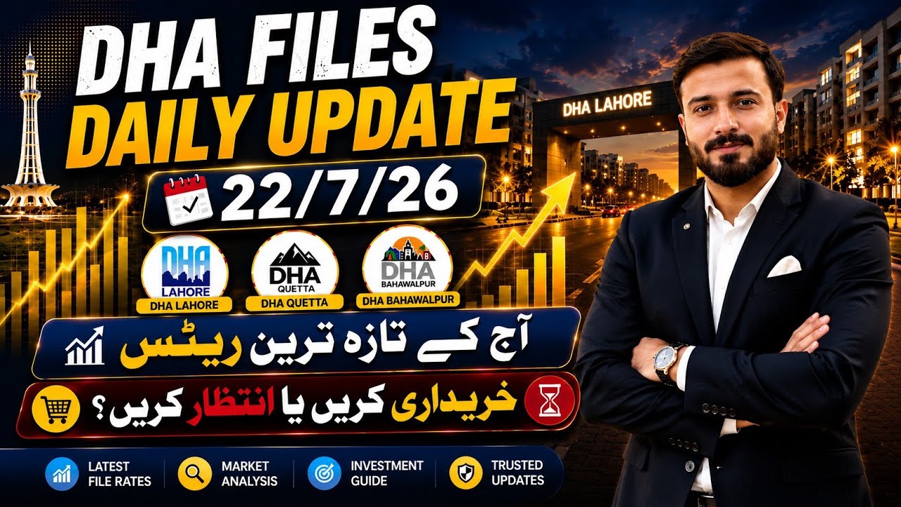 DHA Property Market Update Today | Latest File Prices & Investment Guide | Latest Rates Today
